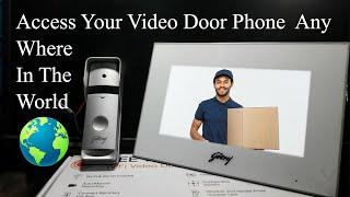 Godrej See Thru Pro Video Door Phone | SEE THRU PRO | LIVE DEMO INSTALLATION | WiFi Door Phone | 4G