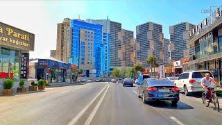 Driving in Baku - Downtown | Azerbaijan (Summer, September 11, 2021)  4k Ultra HD