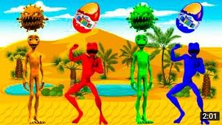 Alien dance with song Dame tu cosita/Alien dance/Alien song/Funny video comedy video Green alien