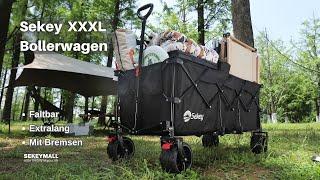 Sekey XXXL Bollerwagen Anleitung