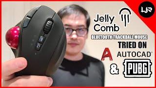 Jelly Comb 2.4G Bluetooth Trackball Mouse - You need balls to use this!