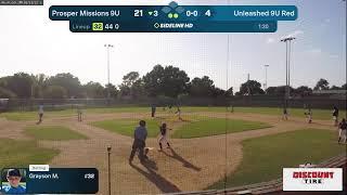 Unleashed 9U Red vs. Prosper Missions 9U (2025.06.21)