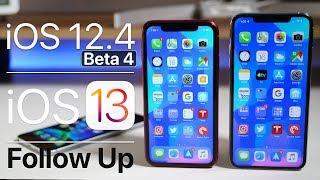 iOS 12.4 Beta 4 and iOS 13 Beta 1 - Follow Up