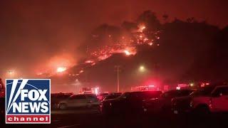 BREAKING: Wildfires rage through Los Angeles