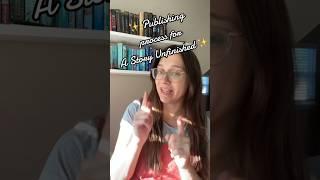 Publishing process for A Story Unfinished  #authortube #booktok #indiewriter