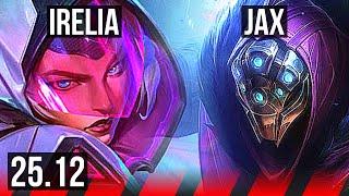 IRELIA vs JAX (TOP) | 10/3/6, Dominating | KR Grandmaster | 25.12