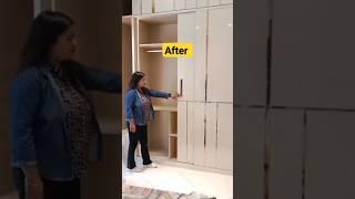 Sliding door of wardrobe #slider door #doors #wardrobedesign #homedecor #trending #interior