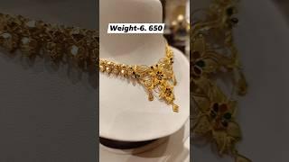 Latest 22k gold necklace design collection #shorts #jewellery #ytshorts #trending