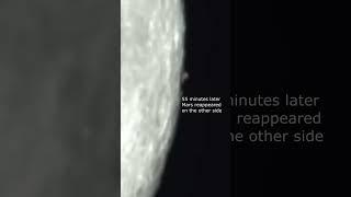 Mars Disappear! (Mars Occultation) #shorts