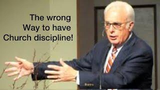 John MacArthur Q&A: The wrong way of having church discipline