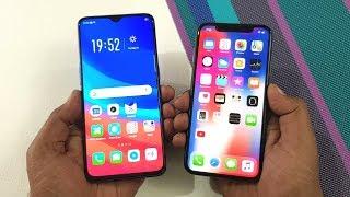 Oppo R17 Pro vs iPhone X Speed Test | TechTag