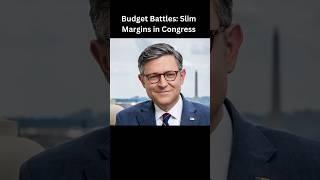 Budget Battles: Slim Margins in Congress