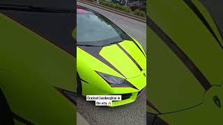 CRAZIEST LAMBORGHINI IN OHIO #fyp #cars #viral #exotic  #lamborghini #lambo #crazy #wrap