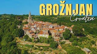 Discover the stunning beauty of hilltop town Grožnjan in Istria, Croatia