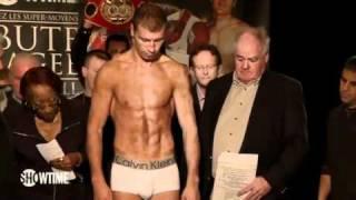 Weigh-In- Lucian Bute vs. Brian Magee - SHOWTIME Championship Boxing