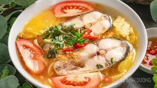 [ENG] Cách Nấu Canh Chua đơn giản mà ngon ngất ngây của Mẹ Cô Ba truyền lại | Sweet and sour soup