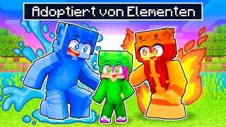 ADOPTIERT von einer ELEMENTEN FAMILIE in Minecraft!