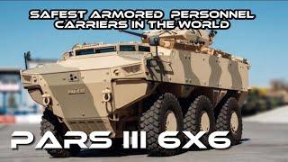 Safest Armored Personnel Carriers in the World - Introducing the PARS III from Turkey!