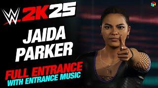 JAIDA PARKER WWE 2K25 ENTRANCE - #WWE2K25 JAIDA PARKER NXT ENTRANCE WITH MUSIC