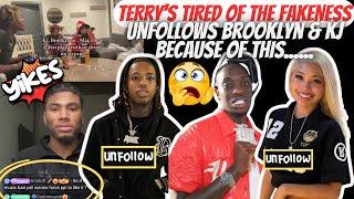 Terry UNFOLLOWS Brooklyn & KJ For CLOWNING His MUSIC!! Brooklyn & Messy Maj RESPOND!