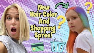 Cammy Dyes Her Hair!! *Special Birthday Shopping Vlog!! * Sopo Squad Family *