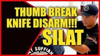 SILAT Thumb Break KNIFE DISARM Defence Maul Mornie SSBD