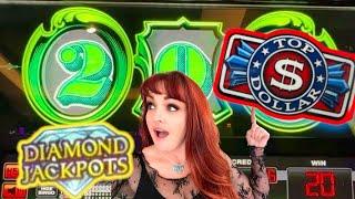 Diamond Jackpots, Top Dollar, & Cash Machine!! Which Slot Cashes In?