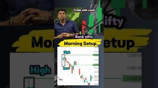 Morning Setup Trade with sunil || Options trading strategy| #tradewithsunil #banknifty #nifty