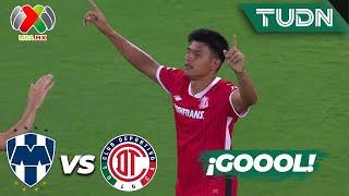 ¡GRAN GOL! Gallardo hace una 'Ley del ex' | Monterrey 0-1 Toluca | Liga Mx -AP2024 - J6 | TUDN