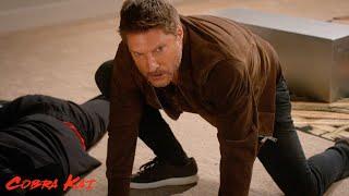 FINAL FIGHT SCENE: Mike Barnes & Johnny vs Terry Silver [4K] [Part-4/4] | Cobra Kai Season 5