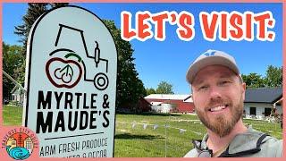 Myrtle & Maude’s Farm Tour - Williamsburg Michigan - Traverse City Guide