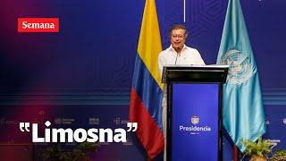 Petro arremetió contra la COP pese a que Colombia es anfitrión: “Limosna” | Semana noticias