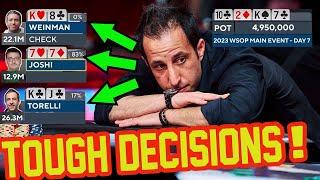 Alec Torelli Faces Incredibly Tough Decision in 2023 WSOP Main Event