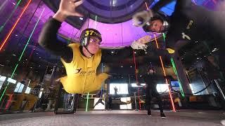 Ronen Birthday  Flybox Indoor Skydiving - Flying like a bird