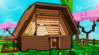 I Built a HOUSE In Roblox Grow A Garden!
