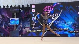 Anna Nikolaeva AA Ribbon IT Crystal rose Minsk 2023