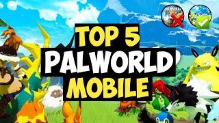 Top 5 Games Of Pokemon Like Palworld MOBILE Pokemon Palworld Game On ANDROID