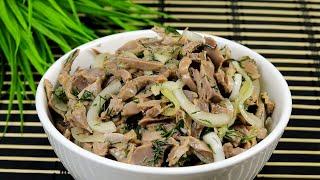 Популярная и очень вкусная закуска! КУРИНЫЕ ЖЕЛУДКИ "ЗАКУСОЧНЫЕ". Рецепт от Вкусные Советы!