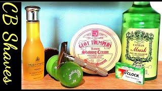 GEO. F. Trumper's Limes Shaving Cream/RazoRock 84P Razor/Truefitt & Hill Pre Shave Oil....