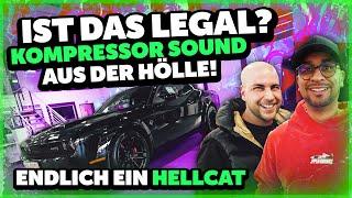 JP Performance - IST DAS LEGAL? Kompressor Sound aus der Hölle! | Endlich ein HELLCAT!