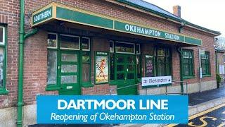 Okehampton Station Reopens