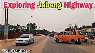 Jabang Highway Gambia | New Look After Demolition Work | Real Road View and New Development Africa