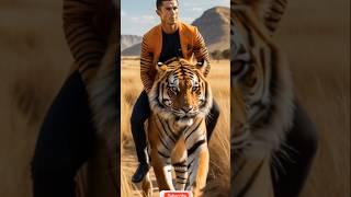 Celebrities Riding Majestic Beasts – Unforgettable Bonds with Nature #shorts #ronaldo #hirtik