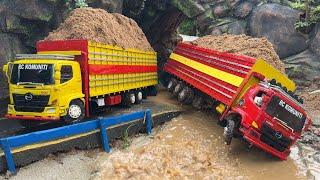 FULL OLENG ‼️ OFERLUAD RC TRUK HINO 500 TRONTON DAN TRIBAL MUATAN FUL SEKAM