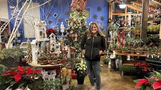 Christmas at the Garden Center Tour!  // Garden Answer