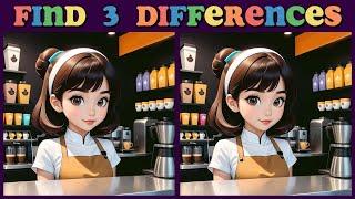 Spot the 3 differences Japanese picture game 68