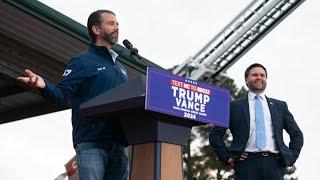 LIVE: JD Vance and Donald Trump Jr. in Sanford