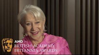 Dame Helen Mirren on shooting The Tempest with Felicity Jones - 2016 Britannias