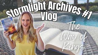 Reading The Stormlight Archives for the First Time  The Way of Kings Vlog