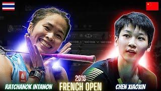 Ratchanok Intanon(THA) vs Chen Xiaoxin(CHN) Badminton Match Highlights Crazy | French Open 2018